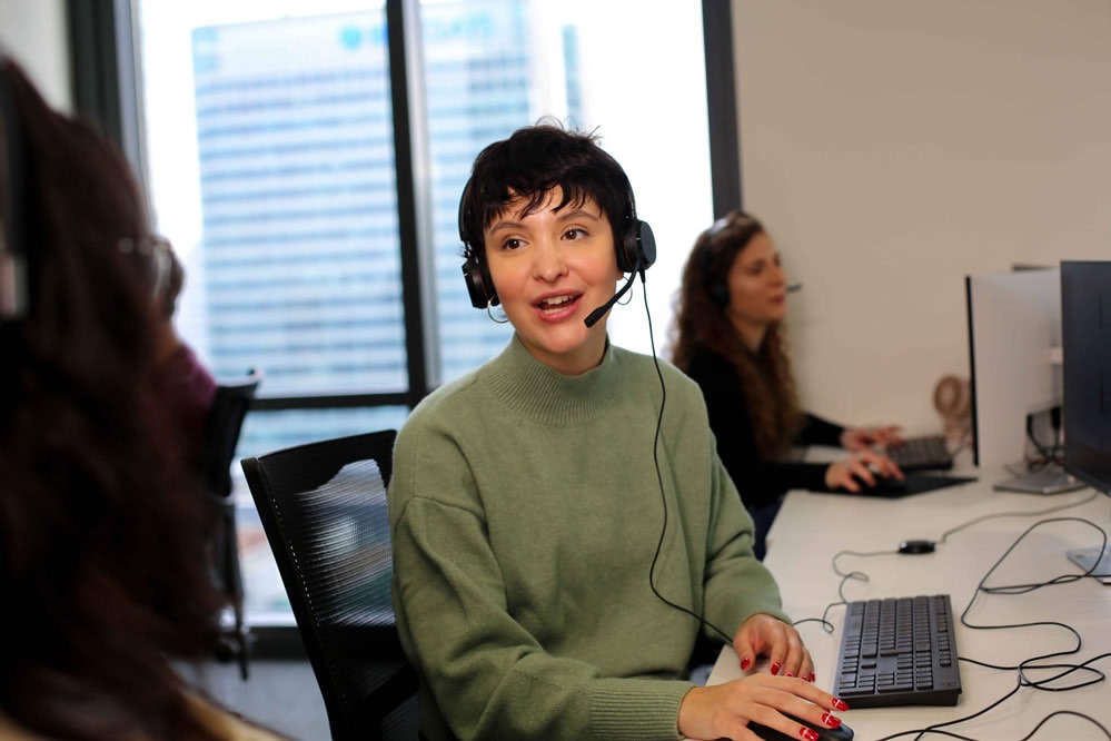 Agent providing a good customer experience
