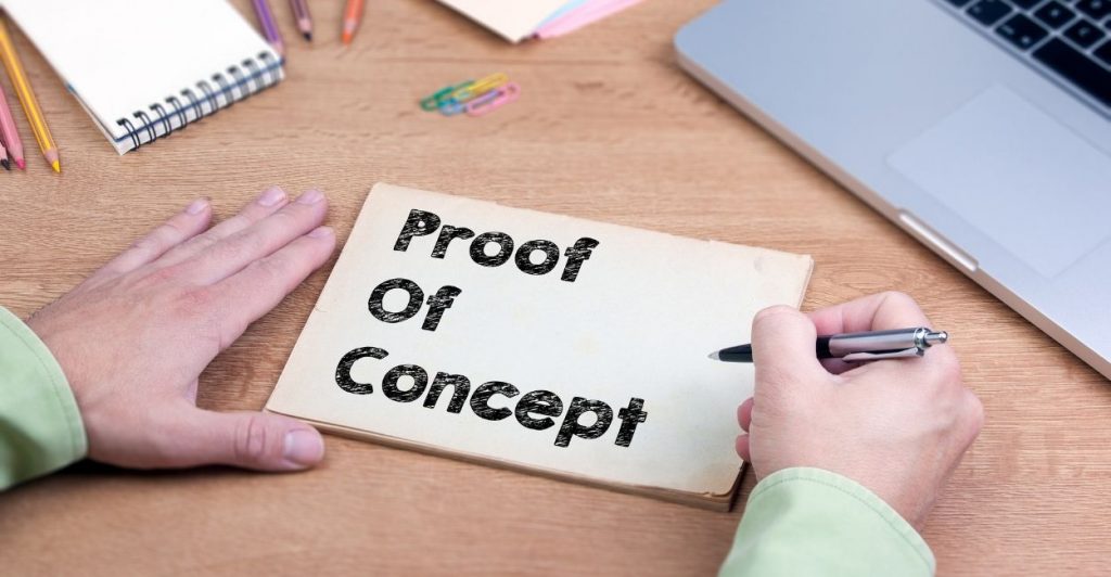 Proof of Concept Written a Piece of Paper