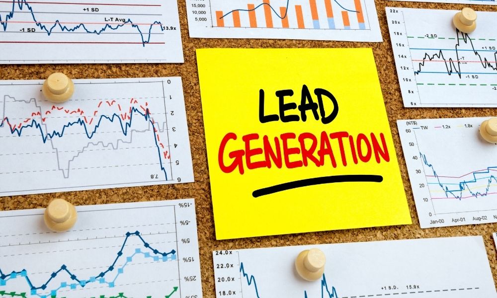 Lead generation strategy on notice board